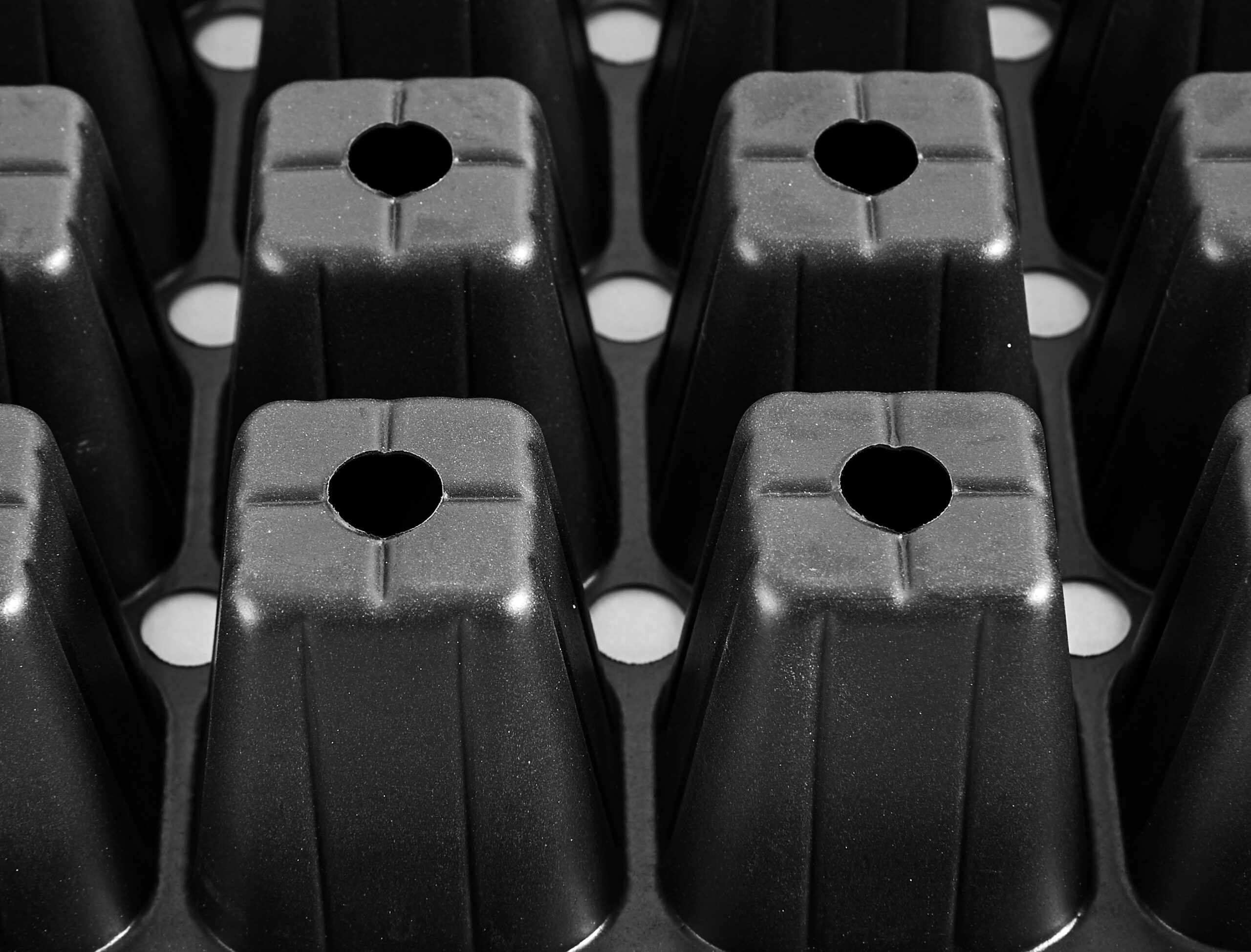 50 cell ps seedling trays | deep cell nursery growing trays Professional 50 cell growing tray2