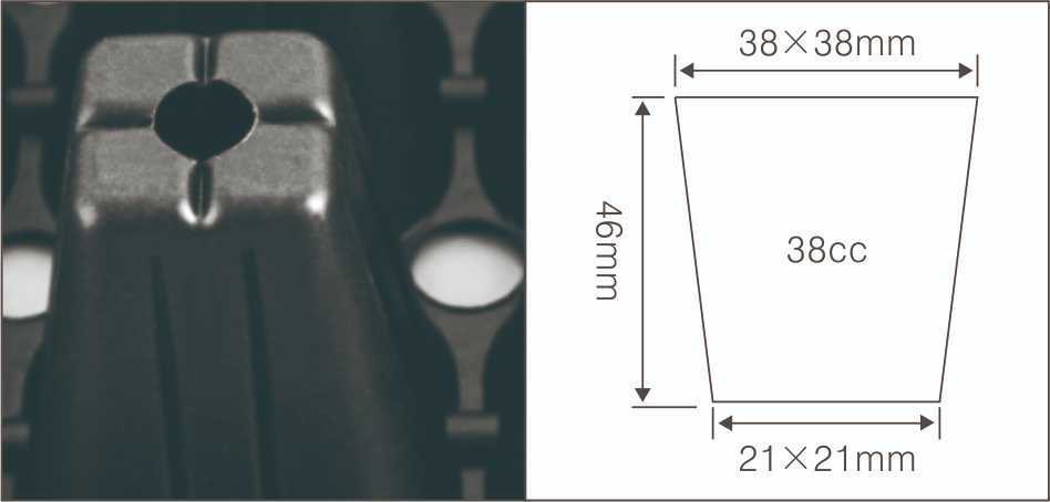 72 cell ps seedling trays | standard nursery propagation trays Professional 72 cell tray