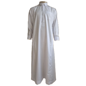 Hidden Front Placket Islamic Robe