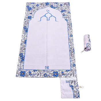 Colorful Floral Prayer Mat