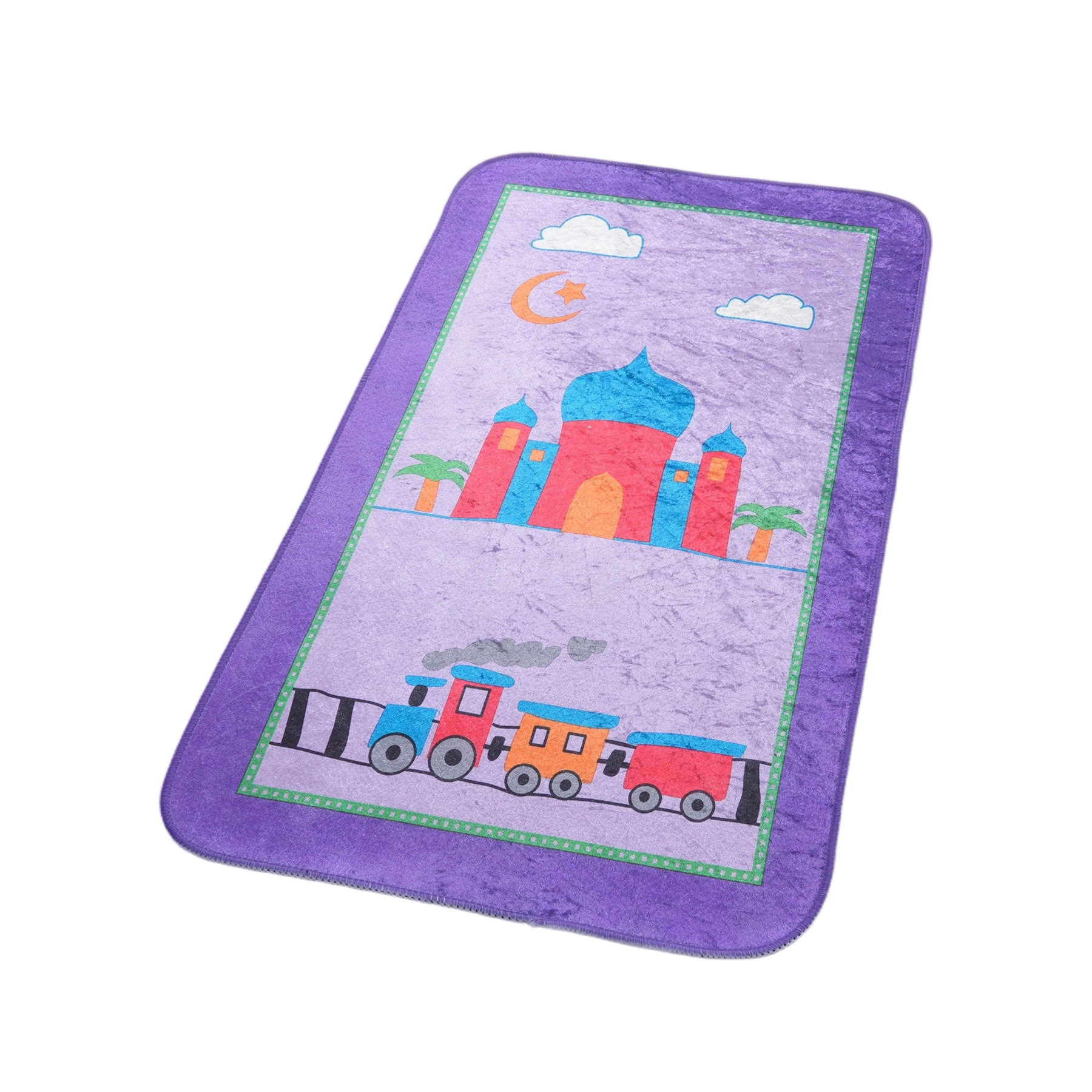 Cartoon Muslim Prayer Mat