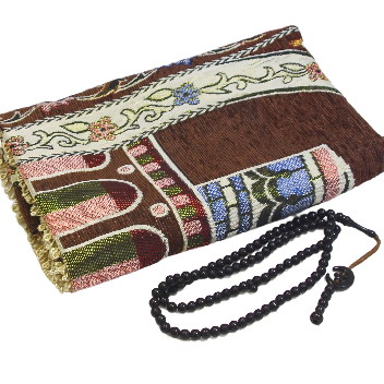 Kaaba Pattern Prayer Carpet