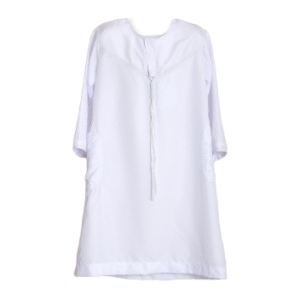 Kids White Traditional Thobe