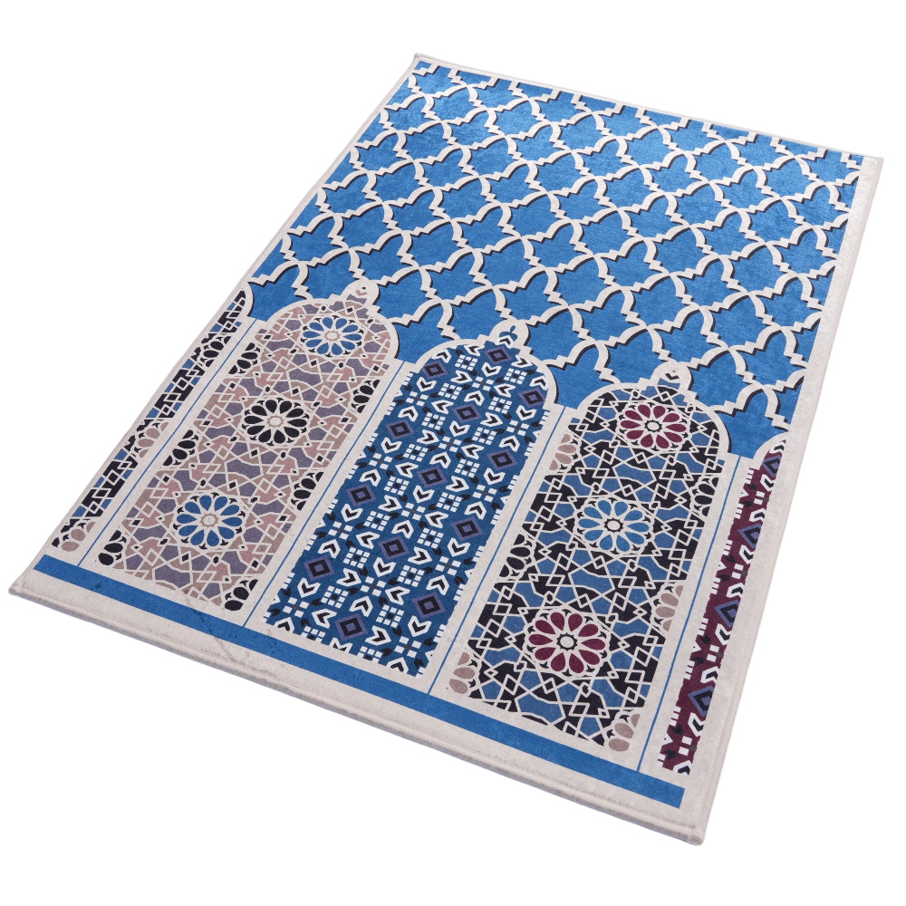 Patterned Islamic Prayer Rug