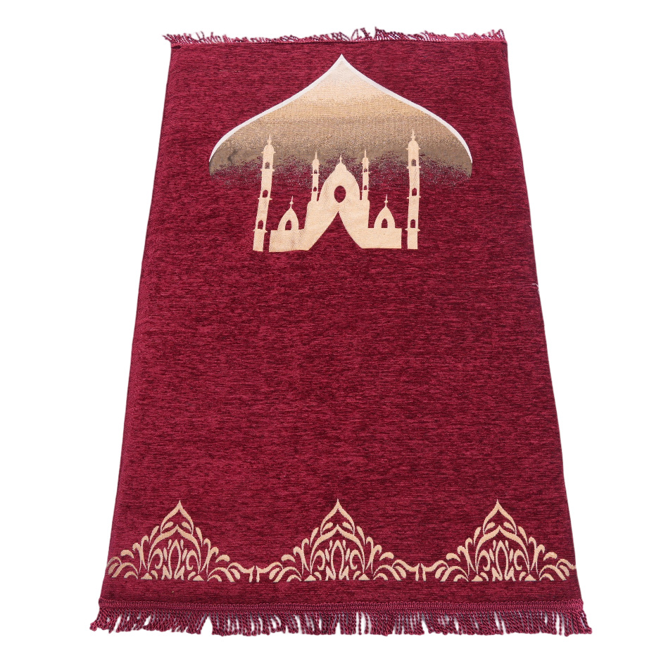 Chenille Muslim Prayer Carpet