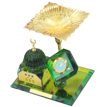 Muslim Crystal Figurine