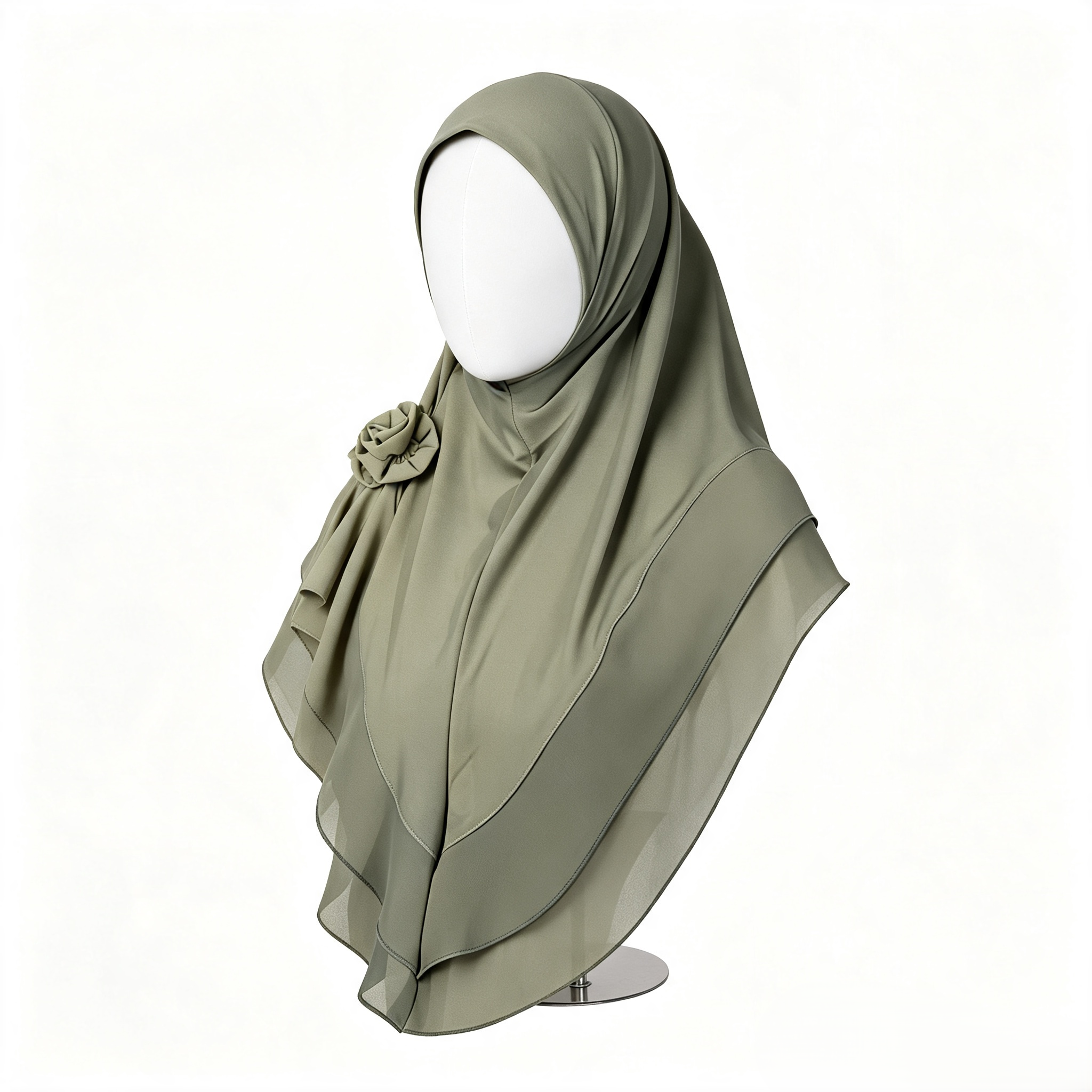Elegant Chiffon Head Cover