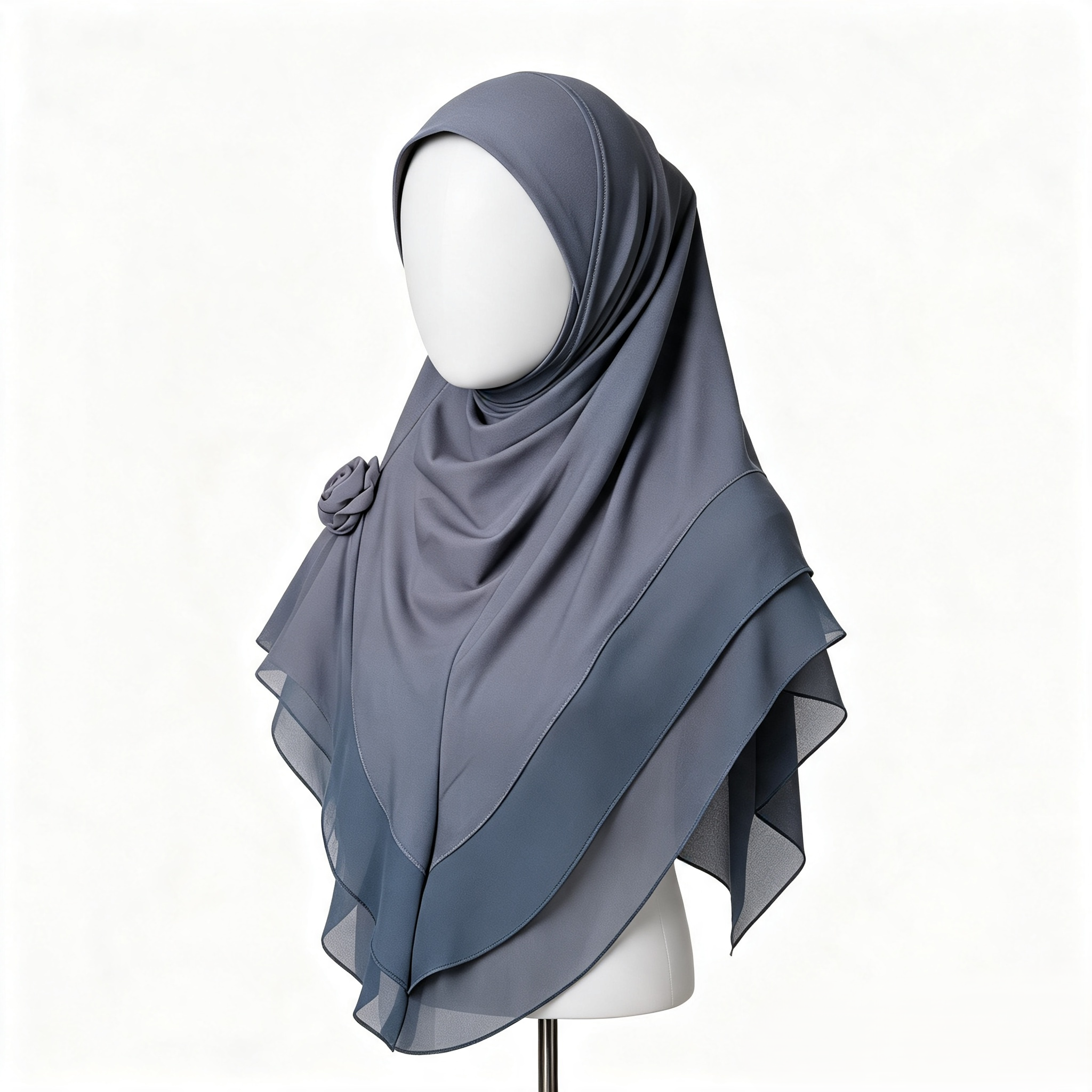 Bubble Chiffon Islamic Scarf