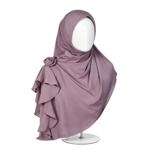 Ethnic Style Bubble Chiffon Hijab