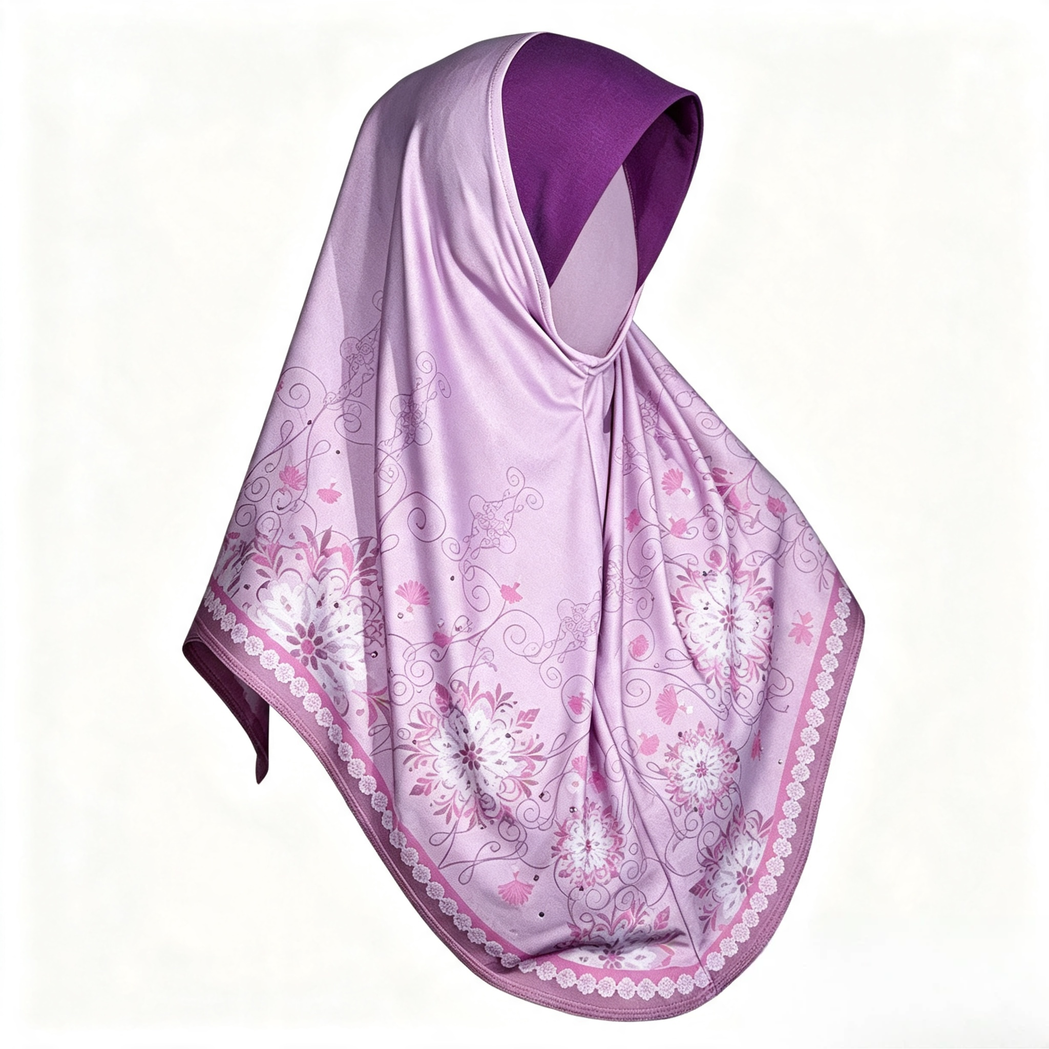 Women's Printed Hijab Hat