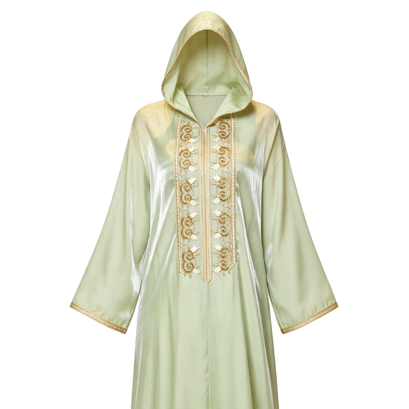Hooded Islamic Long Dress