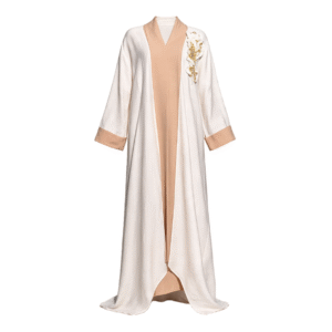 Hand Beaded Floral Abaya