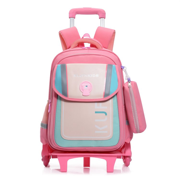 Kids Fashion Backpack with Pull Rod
