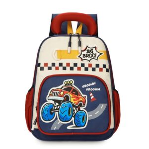 Kids Cool Car Pattern Backpack