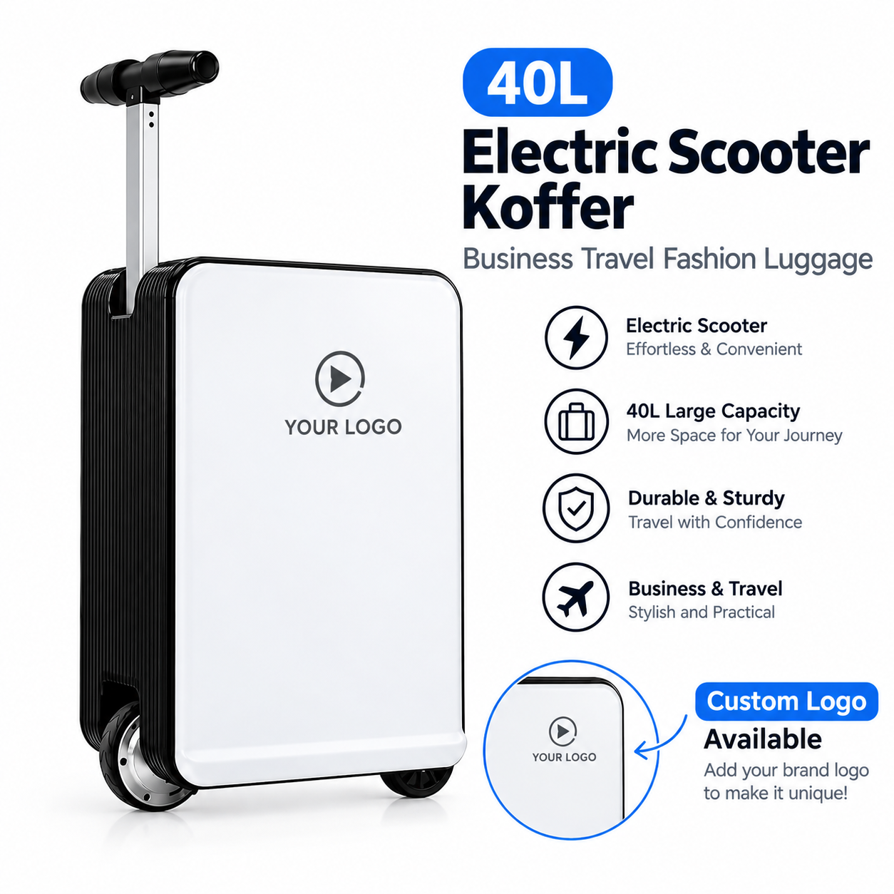 Fashion Electric Travel Suitcase