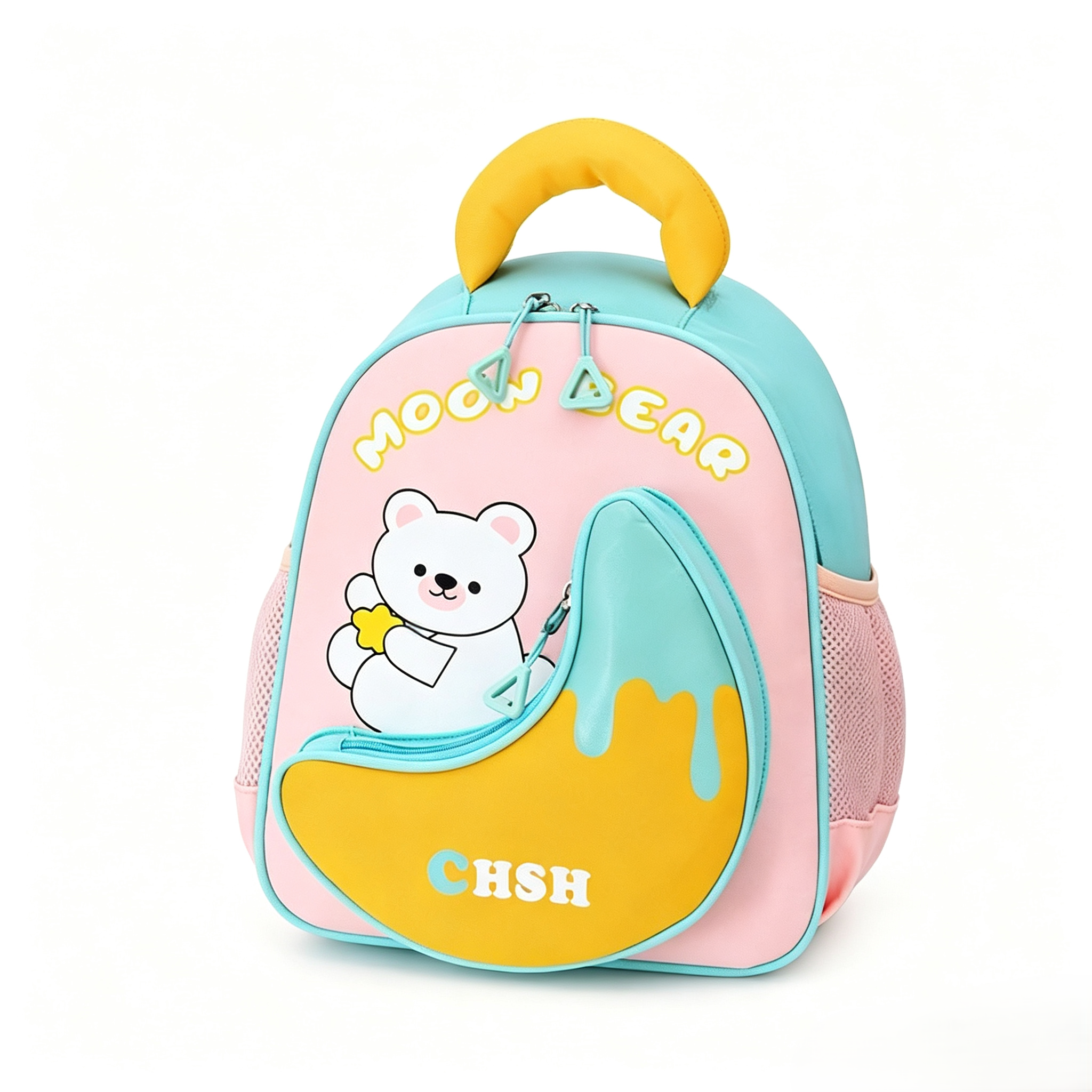 Kids Crescent Pattern School Backpack