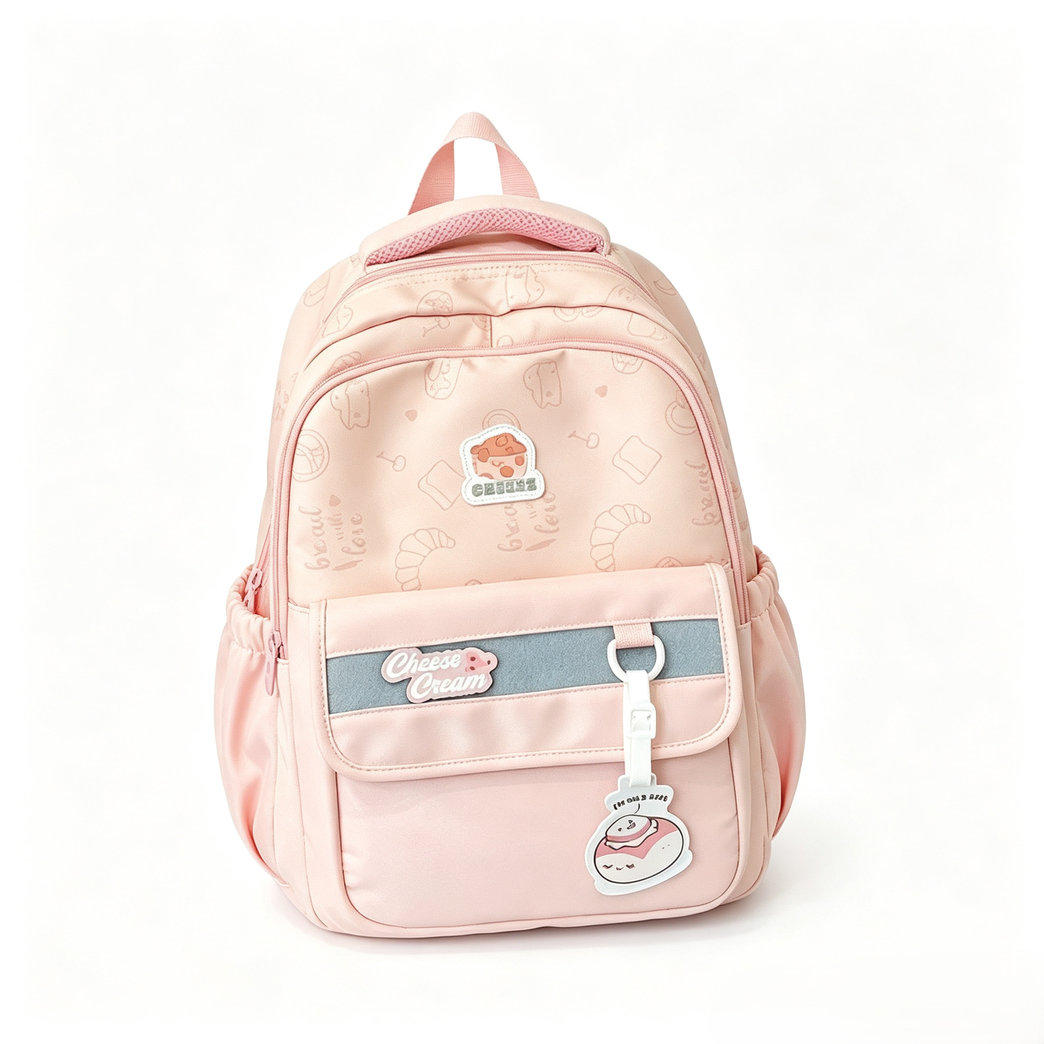 Kids Simple Printed Pattern Backpack